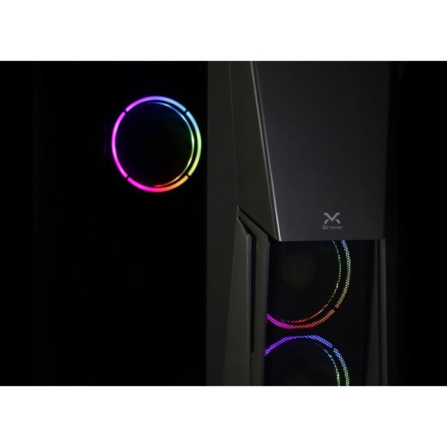 Droxio - BURNER carcasa de ordenador Torre Negro