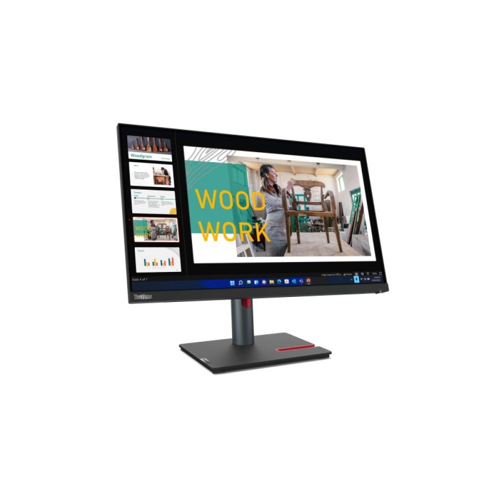 Lenovo - ThinkVision P24q-30 LED display 60,5 cm (23.8") 2560 x 1440 Pixeles Quad HD Negro
