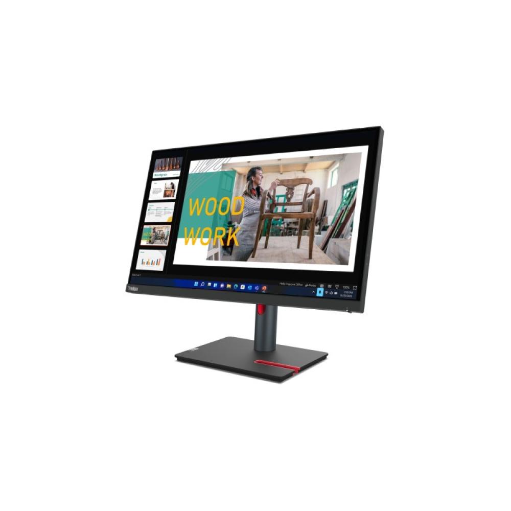 Lenovo - ThinkVision P24q-30 LED display 60,5 cm (23.8") 2560 x 1440 Pixeles Quad HD Negro