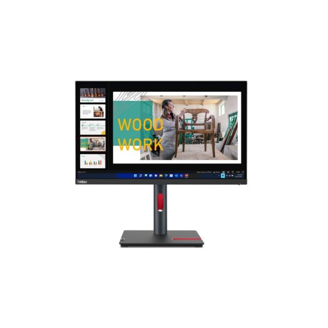 Lenovo - ThinkVision P24q-30 LED display 60,5 cm (23.8") 2560 x 1440 Pixeles Quad HD Negro