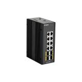 D-Link - DIS-300G-12SW Gestionado L2 Gigabit Ethernet (10/100/1000) Negro