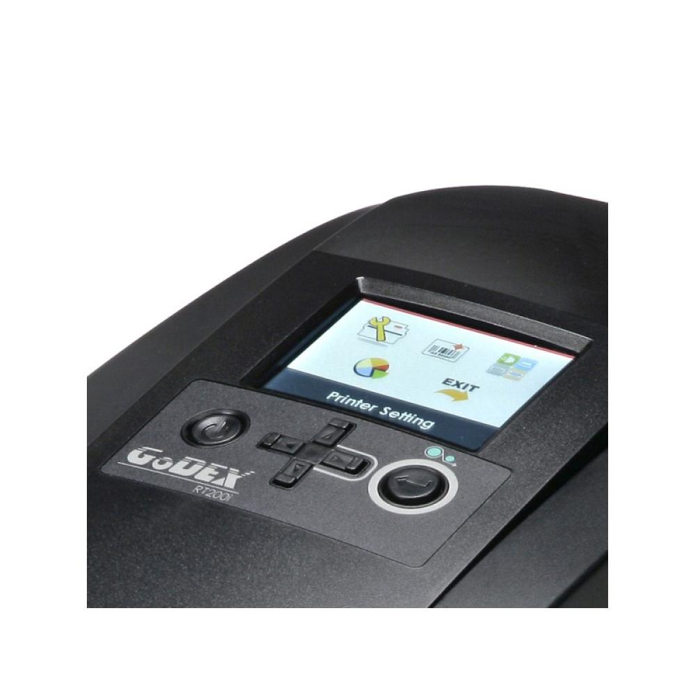 Godex - RT200I impresora de etiquetas Térmica directa / transferencia térmica 203 x 203 DPI 177 mm/s Alámbrico Ethernet