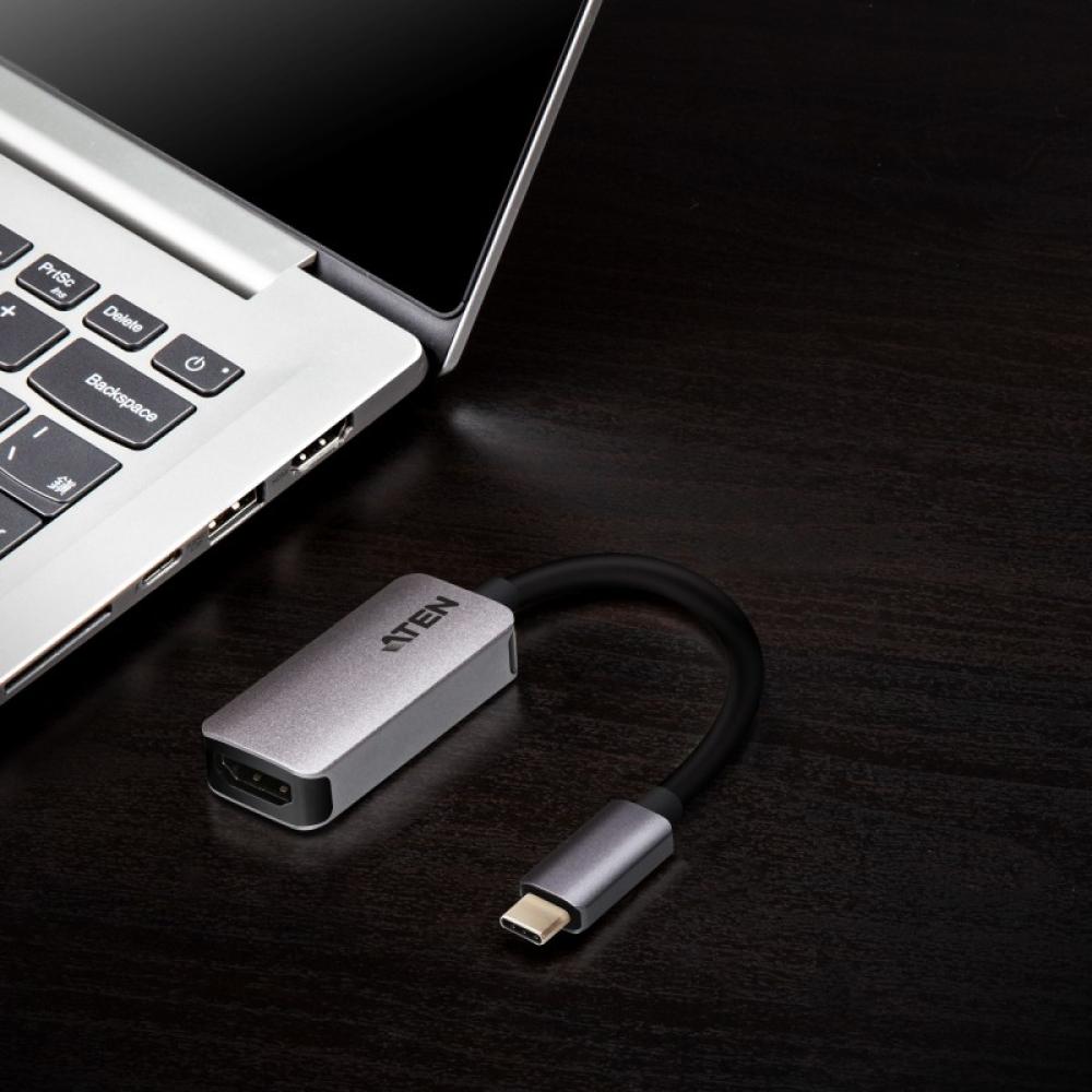 ATEN - Adaptador de USB-C a 4K HDMI
