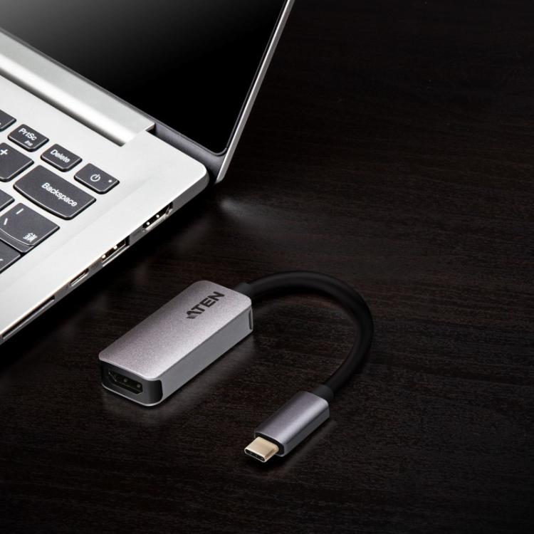 ATEN - Adaptador de USB-C a 4K HDMI
