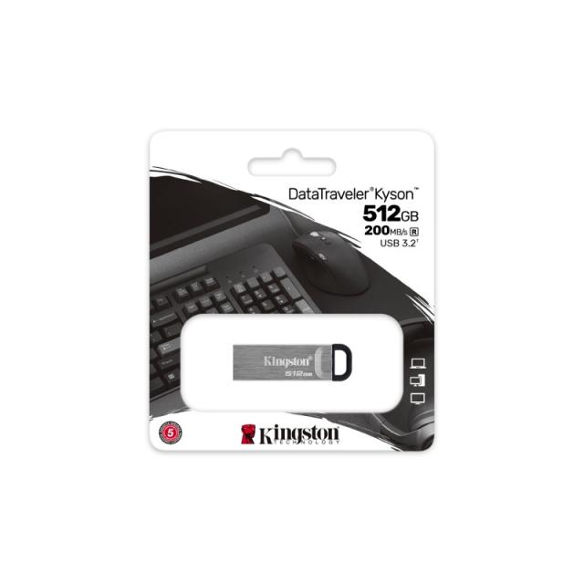 Kingston Technology - DataTraveler Unidad Flash USB Kyson de 512 GB