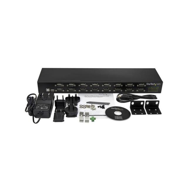 StarTech.com - Adaptador USB a Concentrador de 16 Puertos Serie