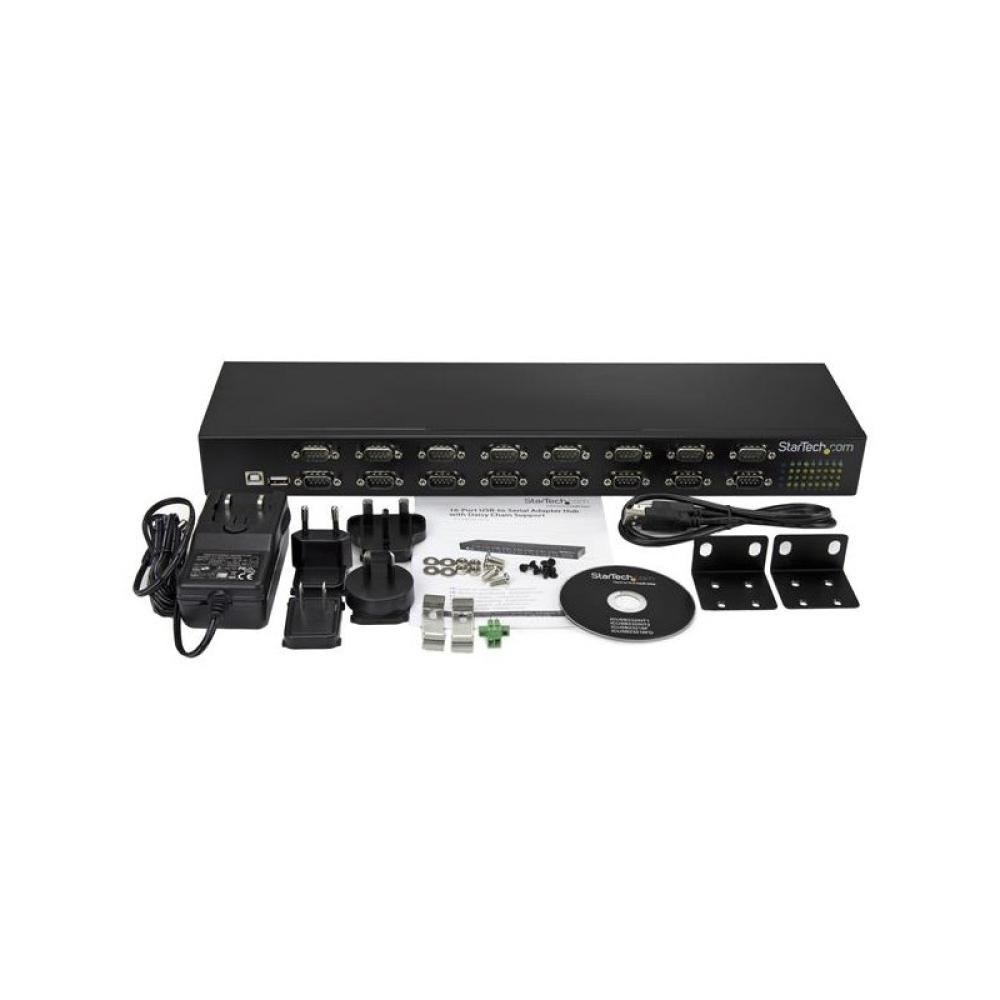 StarTech.com - Adaptador USB a Concentrador de 16 Puertos Serie