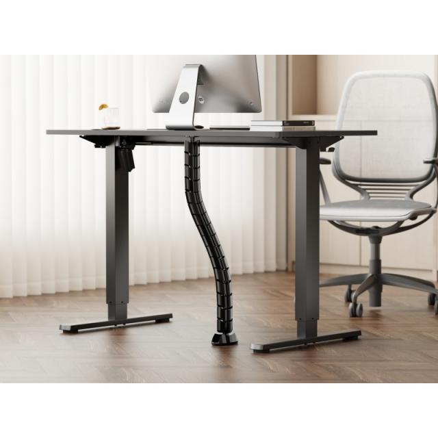 Equip - 650861 organizador de cables Escritorio Pasacables Negro 1 pieza(s)