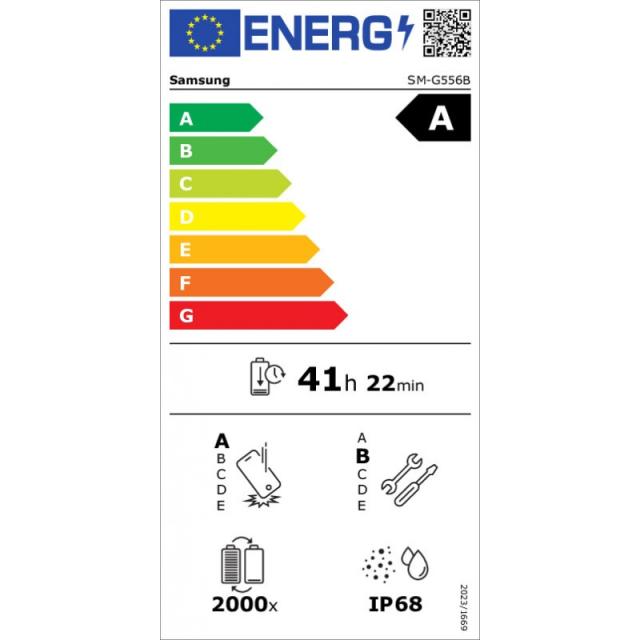 Samsung - Galaxy XCover7 Enterprise Edition 16,8 cm (6.6") SIM doble Android 14 5G USB Tipo C 6 GB 128 GB 4050 mAh Negro