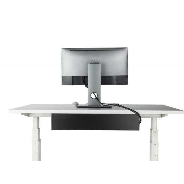 Equip - 650863 organizador de cables Escritorio Bandeja de cables Negro 1 pieza(s)