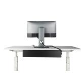 Equip - 650863 organizador de cables Escritorio Bandeja de cables Negro 1 pieza(s)