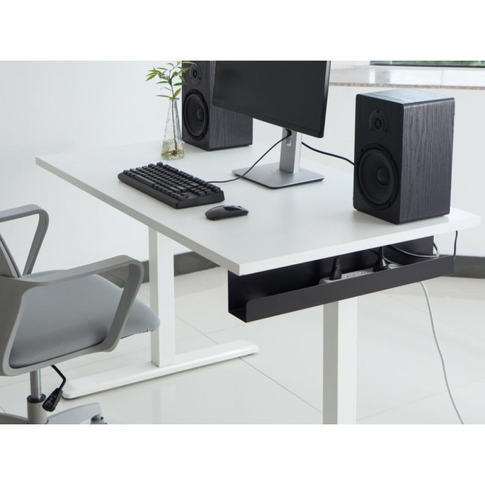 Equip - 650863 organizador de cables Escritorio Bandeja de cables Negro 1 pieza(s)
