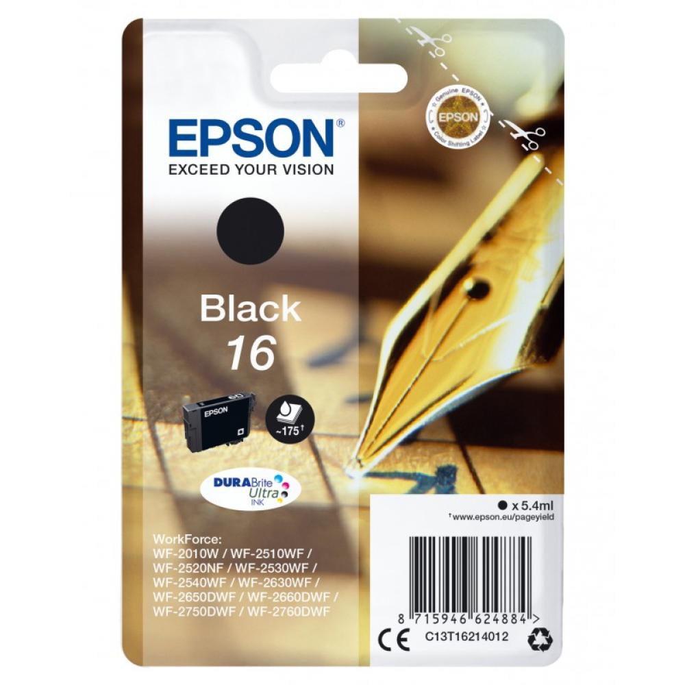 Epson - Pen and crossword Cartucho 16 negro (etiqueta RF)