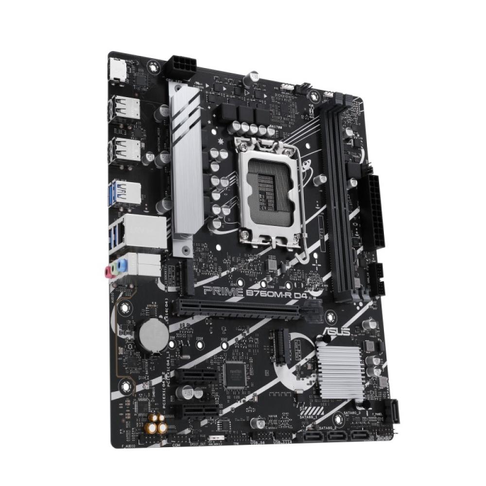 ASUS - PRIME B760M-R D4 Intel B760 LGA 1700 micro ATX