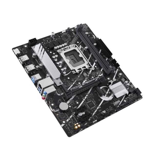 ASUS - PRIME B760M-R D4 Intel B760 LGA 1700 micro ATX