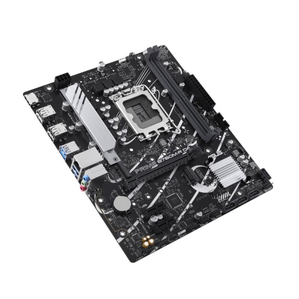 ASUS - PRIME B760M-R D4 Intel B760 LGA 1700 micro ATX