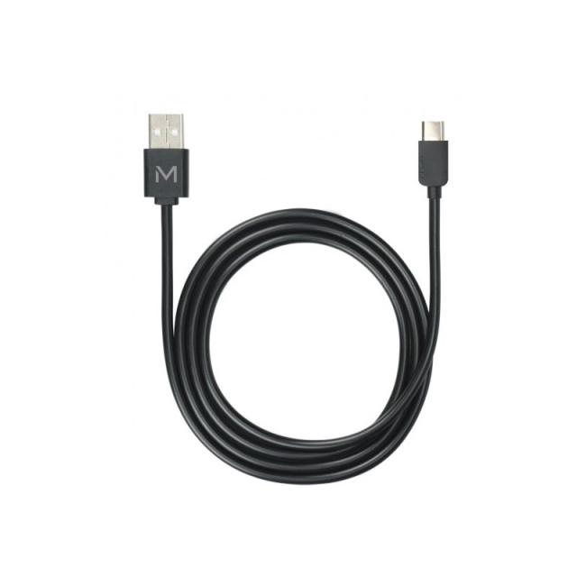 Mobilis - 001278 cable USB 1 m USB A USB C Negro