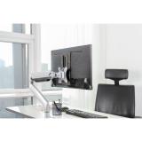 Neomounts - FPMA-LIFT100BLACK Adaptador VESA altura ajustable - universal