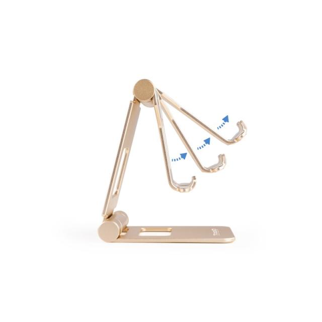 TooQ - Keops Soporte pasivo Teléfono móvil/smartphone, Tablet/UMPC Oro