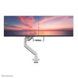 Neomounts - DS75-450WH2 Brazo de monitor 17-32" - resorte de gas - Topfix - Tope-a-180°