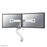 Neomounts - DS75-450WH2 Brazo de monitor 17-32" - resorte de gas - Topfix - Tope-a-180°
