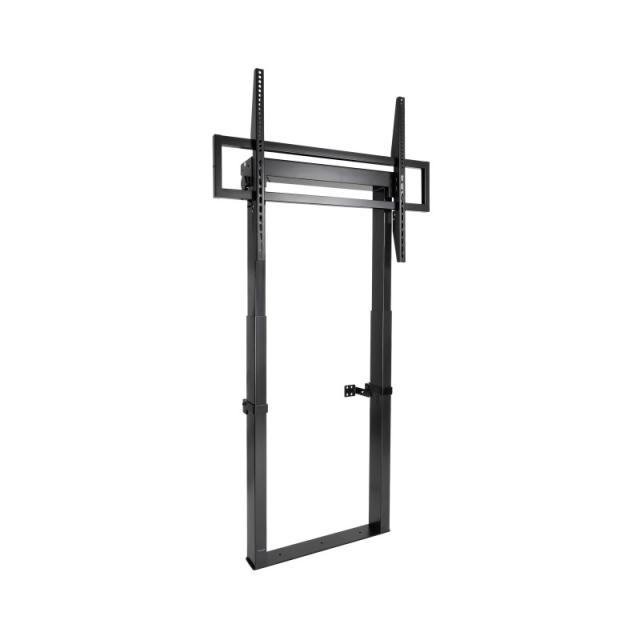 TooQ - HIPERIÓN Soporte de Suelo/Pared Fijo para Pantallas 55"-100", Negro