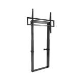 TooQ - HIPERIÓN Soporte de Suelo/Pared Fijo para Pantallas 55"-100", Negro