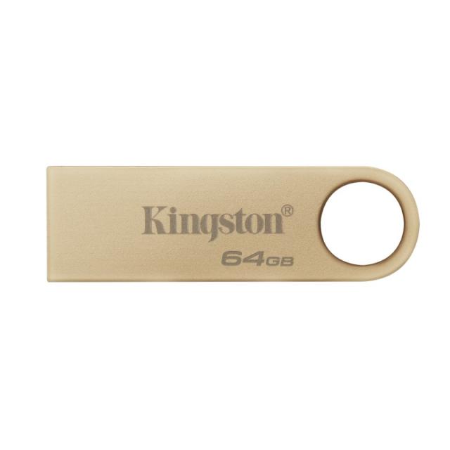 Kingston Technology - DataTraveler 64GB 220MB/s Unidad USB 3.2 Gen 1 Metálica SE9 G3