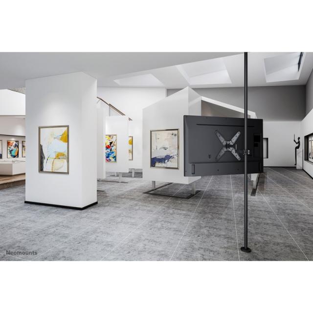 Neomounts - FL40-450BL14 Soporte de tubo para TV 32-55" - diá. 28-50 mm - movimiento completo