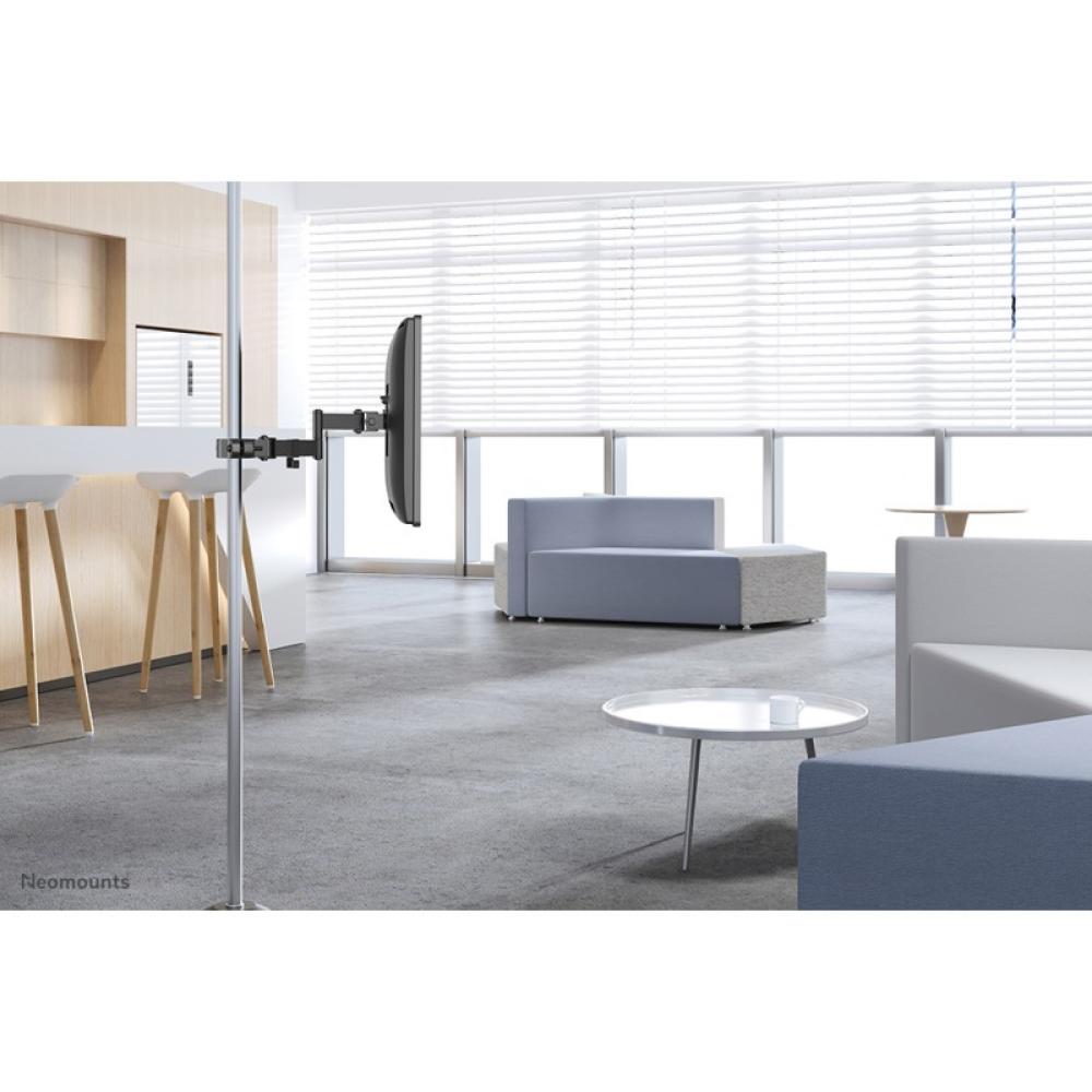 Neomounts - FL40-450BL11 Soporte de tubo para TV 17-32" - diá. 28-60 mm - movimiento completo