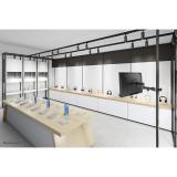 Neomounts - FL40-450BL11 Soporte de tubo para TV 17-32" - diá. 28-60 mm - movimiento completo