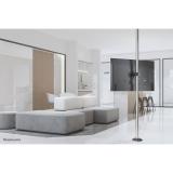 Neomounts - FL40-430BL12 Soporte de tubo para TV 23-42" - diá. 28-50 mm