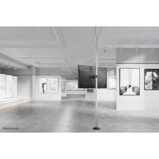 Neomounts - FL40-430BL12 Soporte de tubo para TV 23-42" - diá. 28-50 mm
