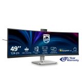 Philips - 5000 series 49B2U5900CH/00 pantalla para PC 124 cm (48.8") 5120 x 1440 Pixeles Dual QHD LCD Negro
