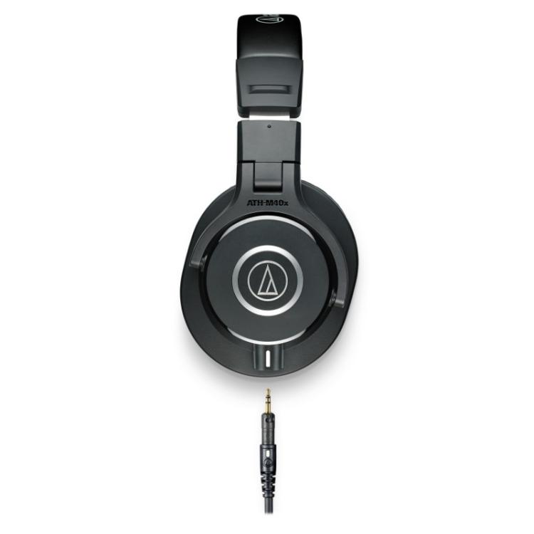 Audio-Technica - ATH-M40X auricular y casco Alámbrico Auriculares Diadema Música Negro