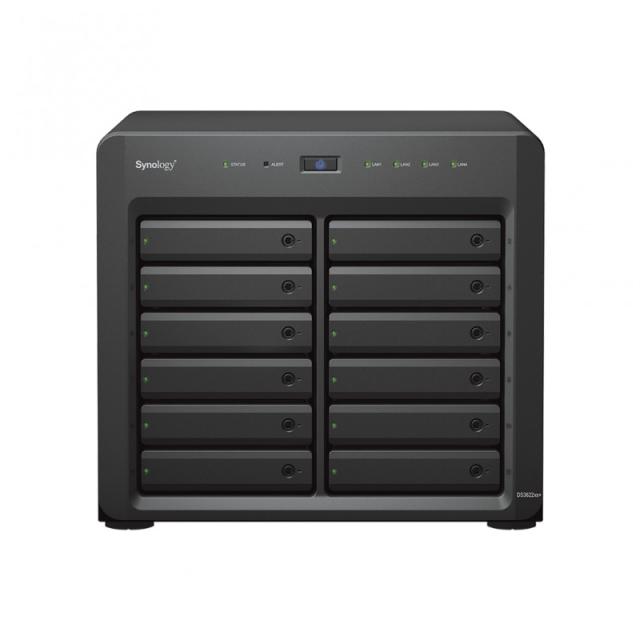 Synology - DiskStation DS3622xs+ NAS Torre Intel® Xeon® D D-1531 16 GB DDR4 0 TB DiskStation Manager Negro