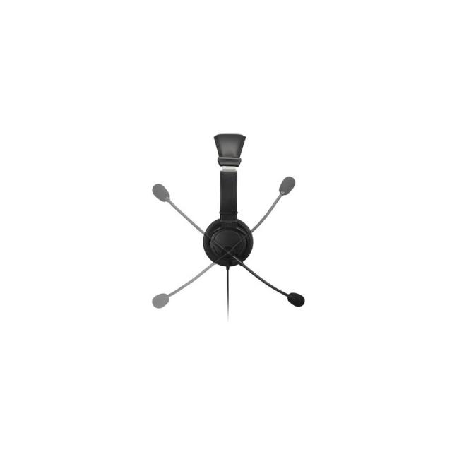 Kensington - Auriculares clásicos de 3,5 mm con micrófono y control de volumen