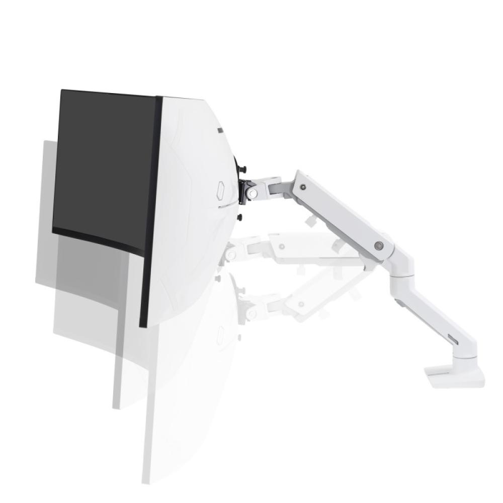 Ergotron - HX Series 45-647-216 soporte para monitor 124,5 cm (49") Escritorio Blanco