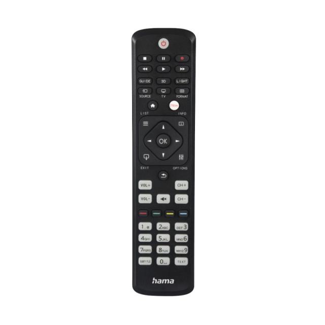 Hama - 00221063 mando a distancia IR inalámbrico TV Botones