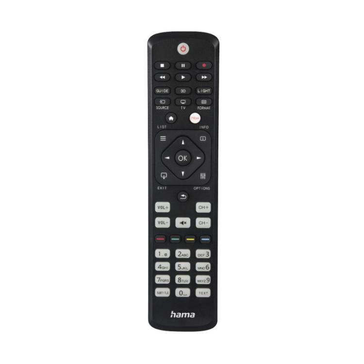 Hama - 00221063 mando a distancia IR inalámbrico TV Botones