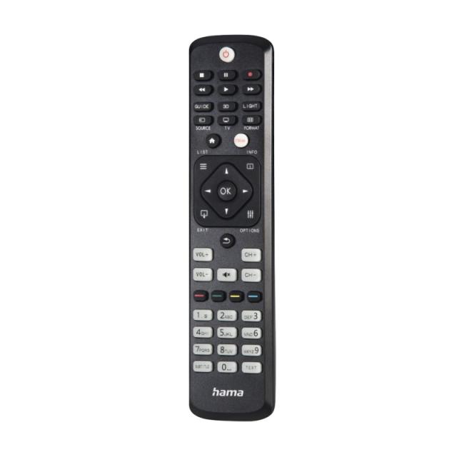 Hama - 00221063 mando a distancia IR inalámbrico TV Botones