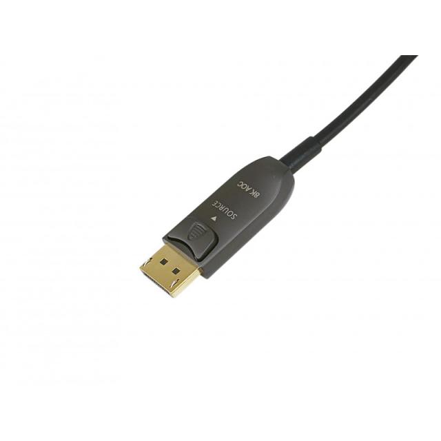 Equip - 119442 Cable óptico activo DisplayPort 1.4, 20 m, 8K/60 Hz