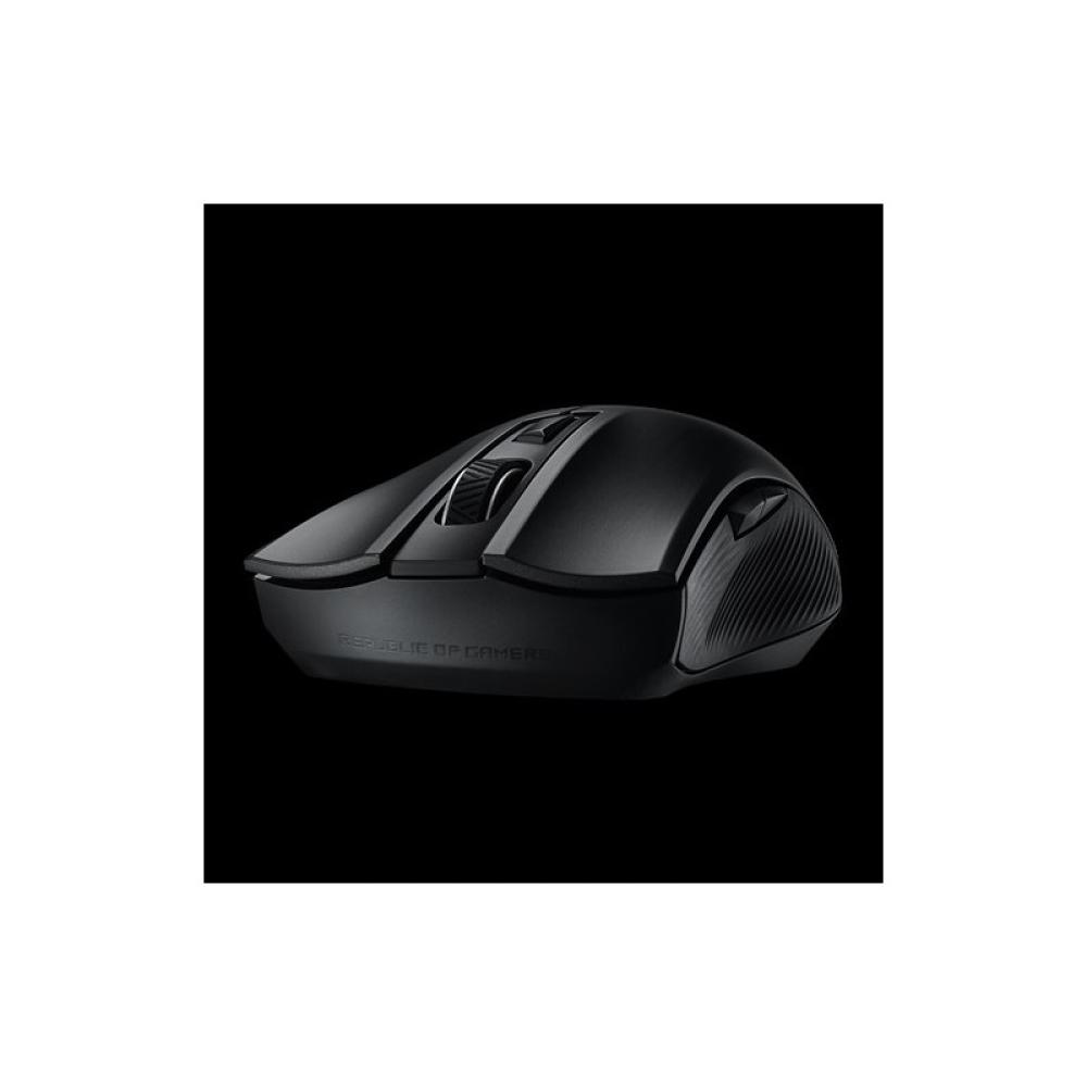 ASUS - ROG Strix Carry ratón Juego mano derecha RF Wireless + Bluetooth Óptico 7200 DPI