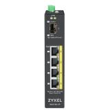 Zyxel - RGS100-5P No administrado L2 Gigabit Ethernet (10/100/1000) Energía sobre Ethernet (PoE) Negro