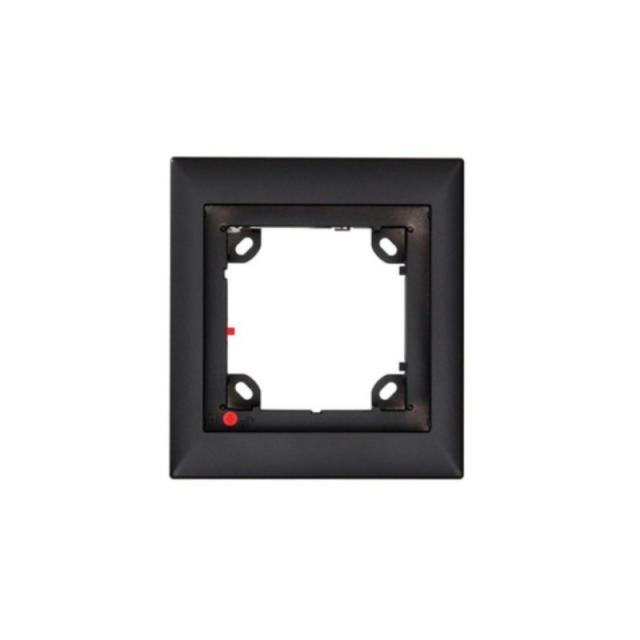 Mobotix - MX-OPT-FRAME-1-EXT-BL caja de tomacorriente Negro