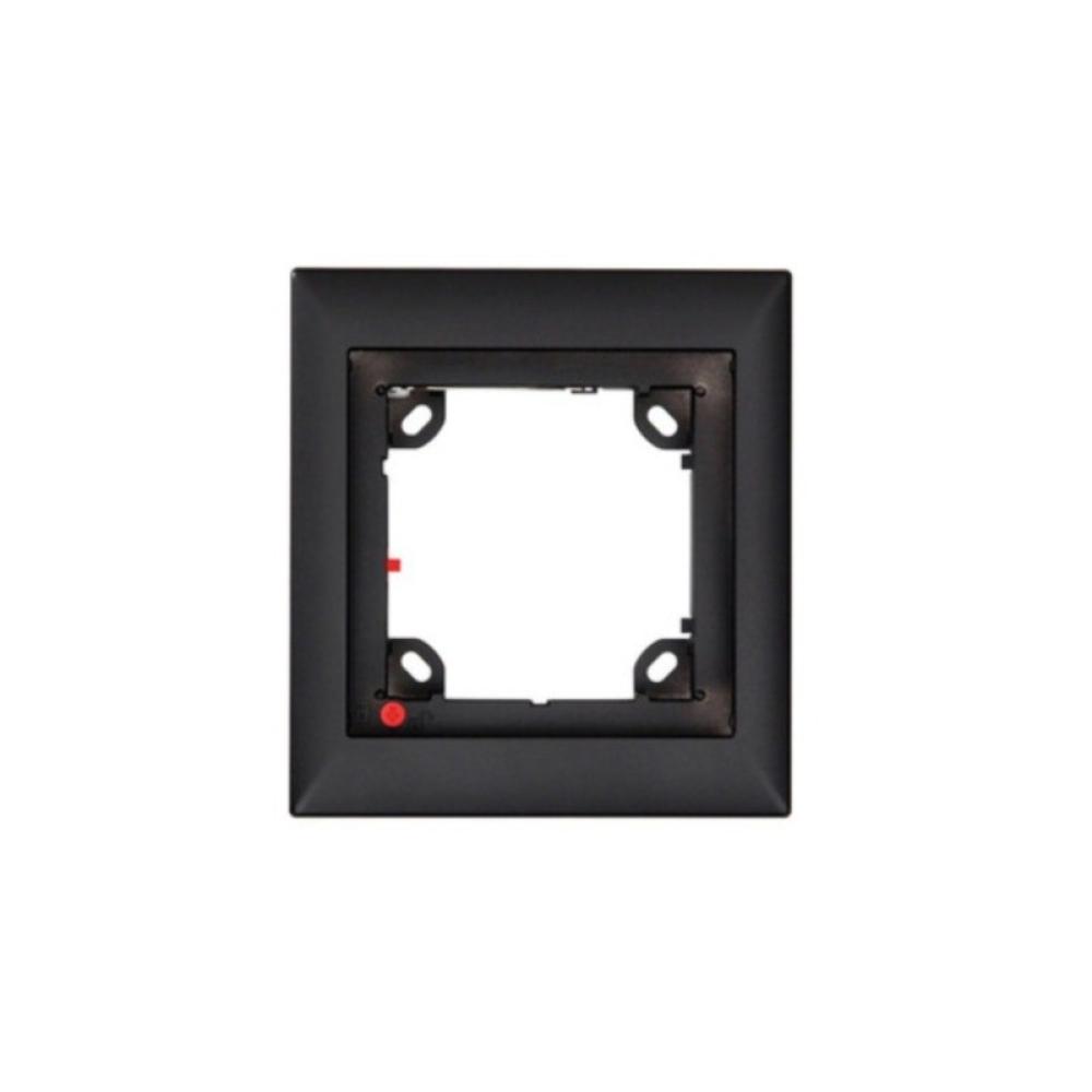 Mobotix - MX-OPT-FRAME-1-EXT-BL caja de tomacorriente Negro