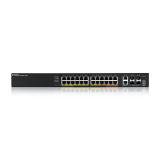Zyxel - XGS2220-30HP Gestionado L3 Gigabit Ethernet (10/100/1000) Energía sobre Ethernet (PoE) Negro