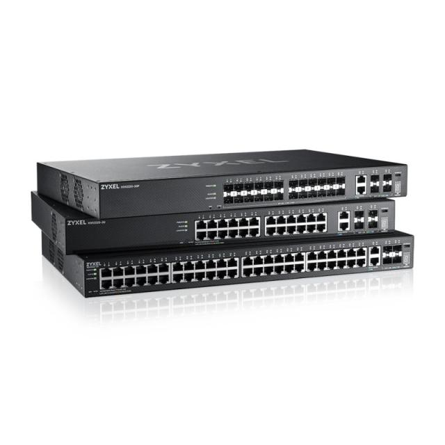 Zyxel - XGS2220-30HP Gestionado L3 Gigabit Ethernet (10/100/1000) Energía sobre Ethernet (PoE) Negro