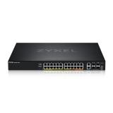 Zyxel - XGS2220-30HP Gestionado L3 Gigabit Ethernet (10/100/1000) Energía sobre Ethernet (PoE) Negro