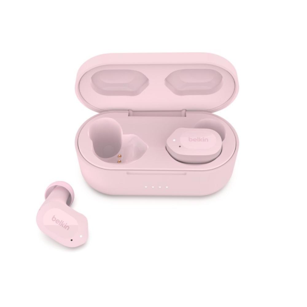 Belkin - SOUNDFORM Play Auriculares True Wireless Stereo (TWS) Dentro de oído Bluetooth Rosa